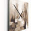 Cubisme beige Synergy - Horloges murales abstraites-1443234579