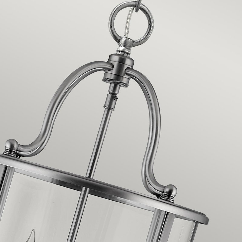 Tibbetts 4 - Light Lantern Pendant, Pewter