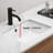 Undermount Bathroom Sink White Rectangle Porcelain Ceramic Vessel Sinks Deep Basin with Overflow Lavatory Vanity Sink Mounted Under the Counter