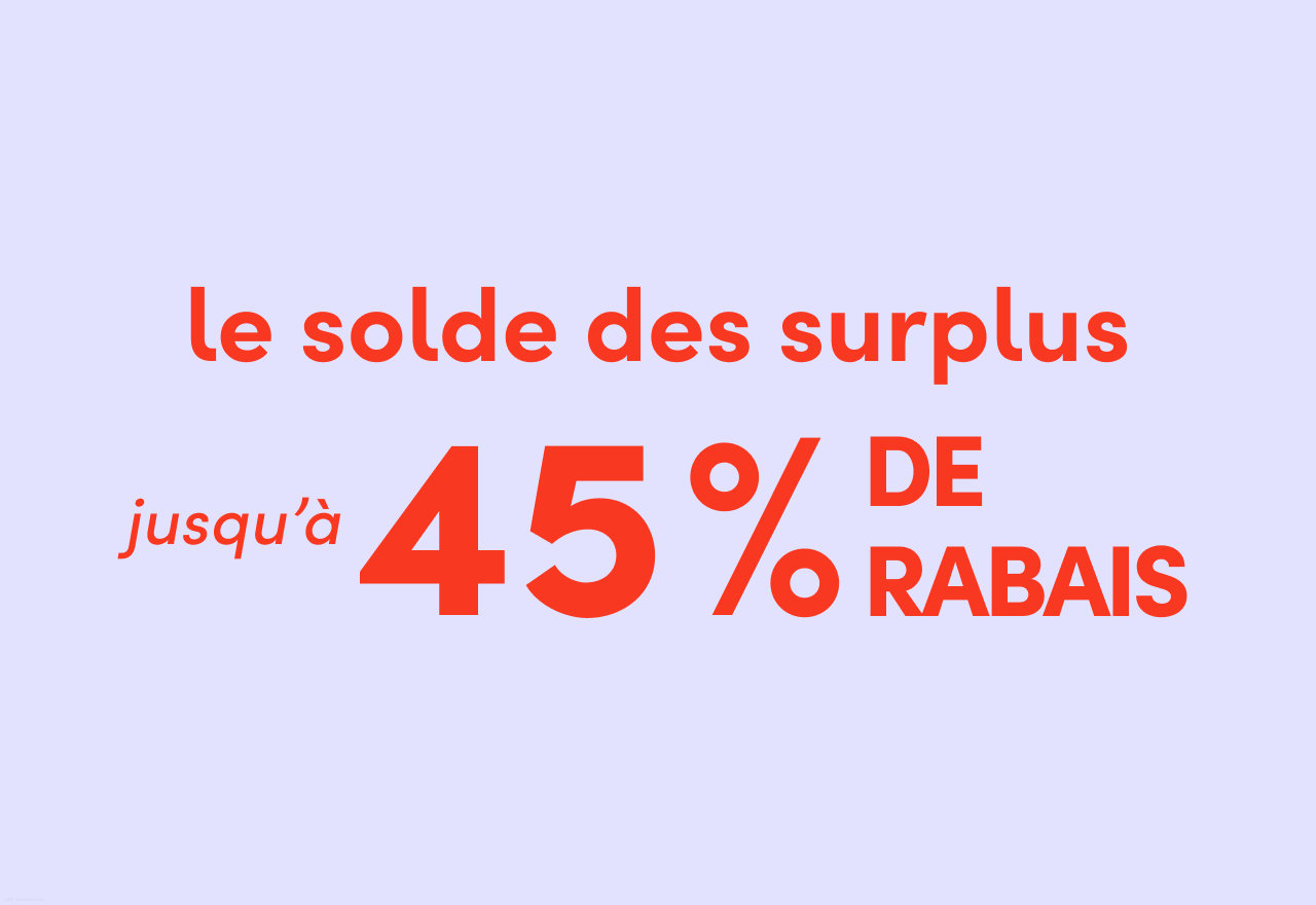 le solde des surplus