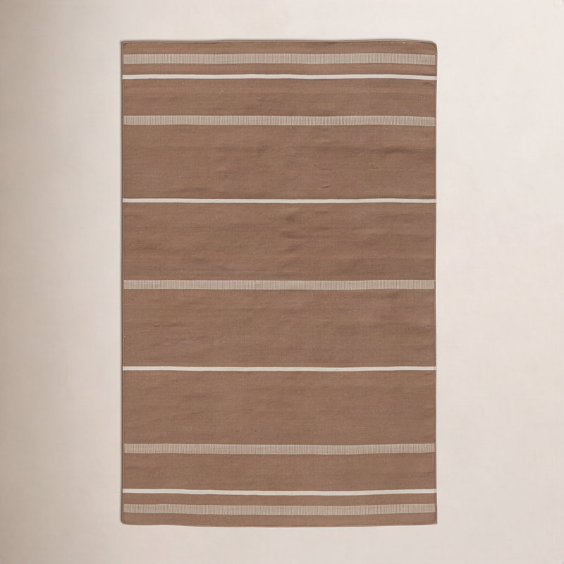 Indie Kistler Area Rug, Rectangle 3' x 5', Clay