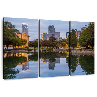 Skyline Of Charlotte City