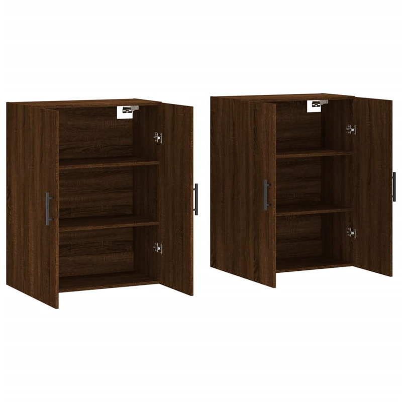 Melf Bathroom Cabinet, Brown Oak