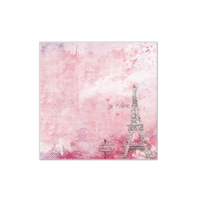 Paris - Wrapped Canvas Painting, 100cm H x 100cm W