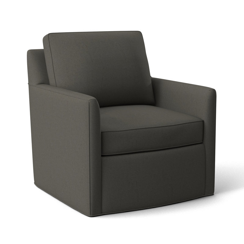Bateman Armchair, Brown Polyester