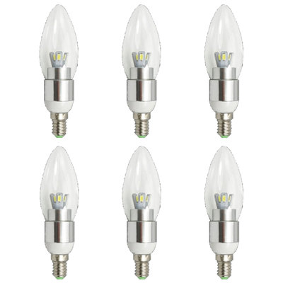 Neylandville Equivalent CA10 E14/Small Dimmable 3000K LED Bulb