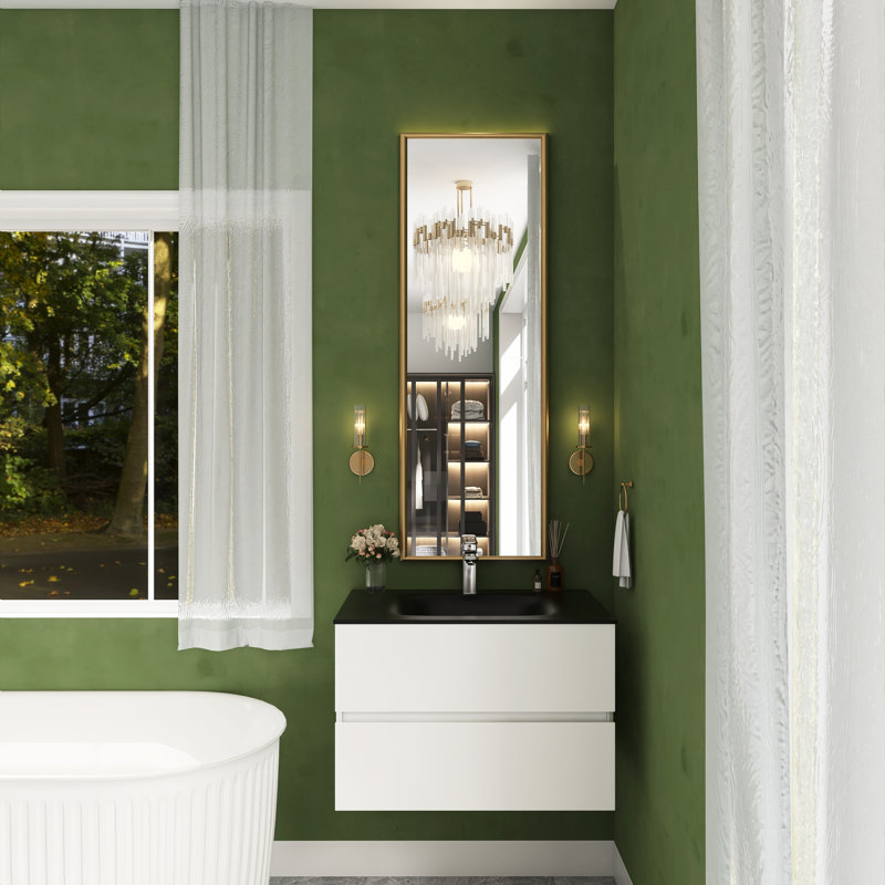 Meuble-lavabo simple 30 po avec comptoir