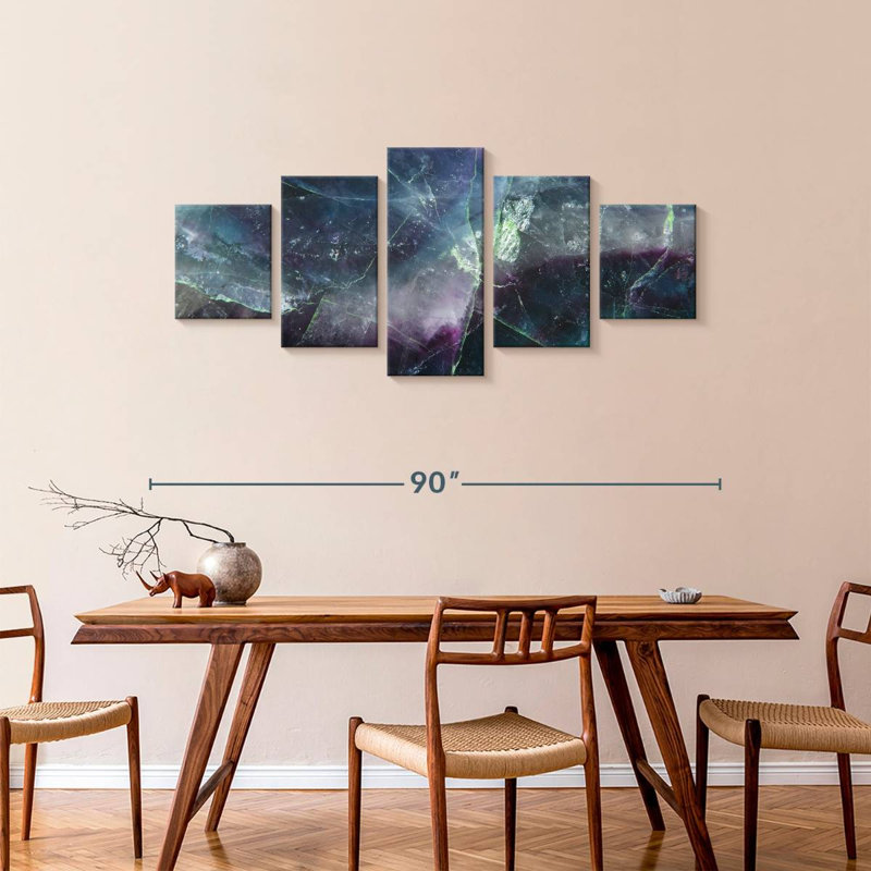 Fluorite Stone, 36" H x 80" W