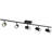 Prado 5 Light Adjustable LED Track - Matte Black Finish-130500108-130500109