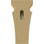 Support en bois / corbeau H 8 po x l 4 po x P 4,75 po-91262394