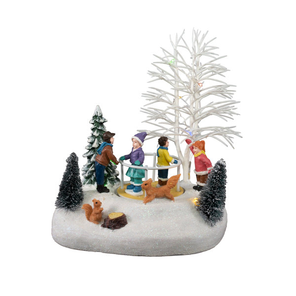 Animated Christmas Village Wayfair Canada