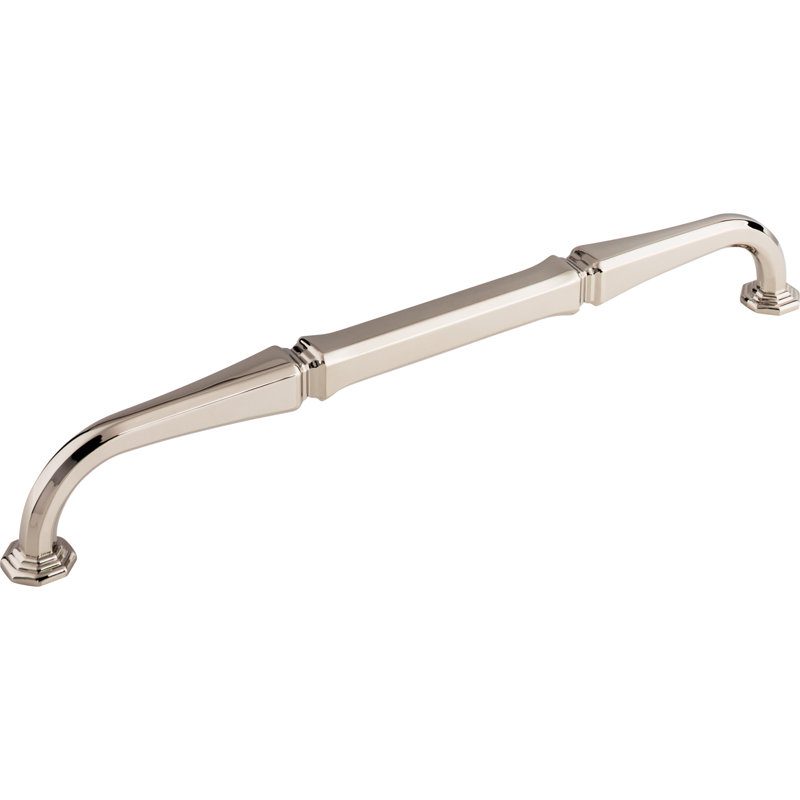Chalet Appliance Pull, Polished Nickel, 12 15/16" Center to Center