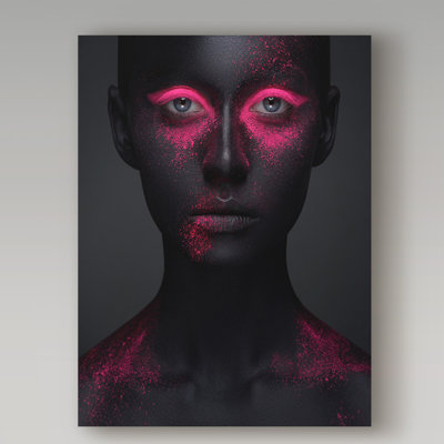 « rose paint », reproduction d’impression sur toile tendue