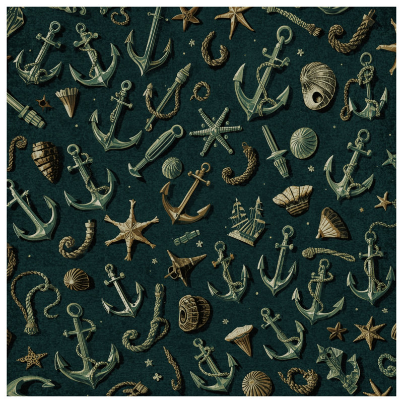 Couvertures nautiques, L 60 po x H 80 po