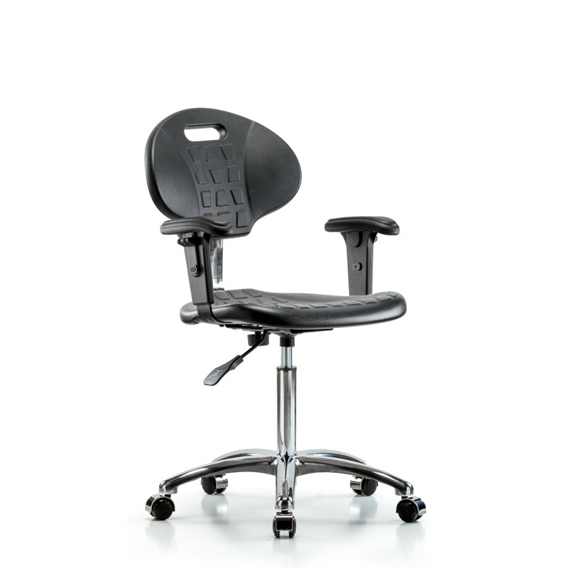 Chaise de travail Maleah, Roulettes
