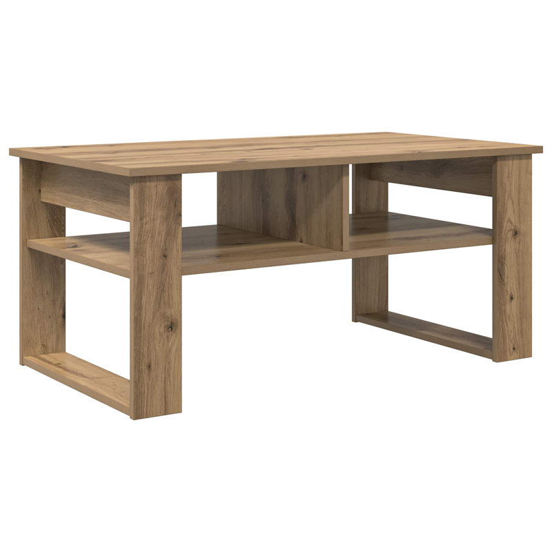 Coffee Table with Storage, 44cm. H x 96cm. L x 54cm. W, Artisan Oak