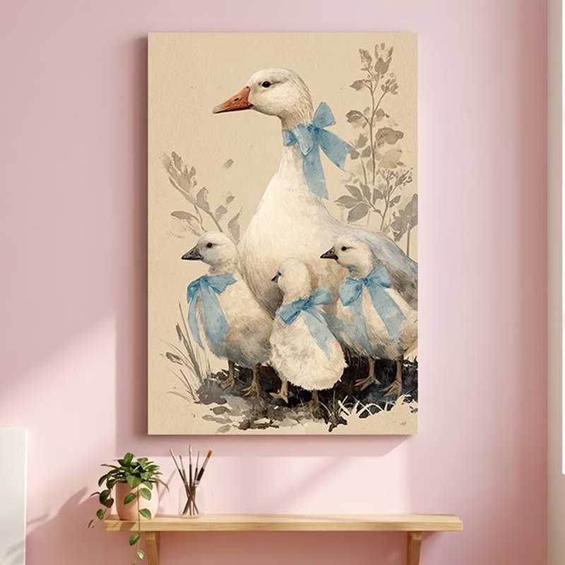 1 Piece Wrapped Canvas Wall Art