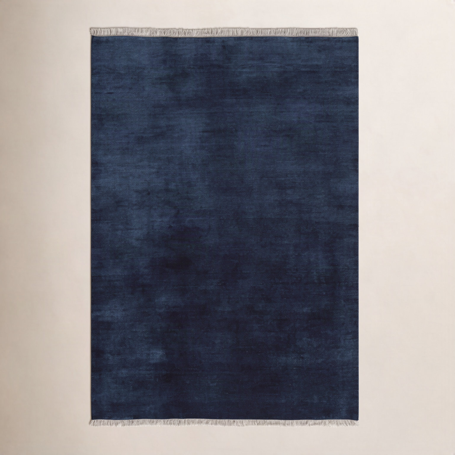 Clio Hand-Loomed Cream Wool Rug, Rectangle 2' x 3'