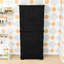 Armoire de cuisine avec tiroirs de rangement, armoire et tablettes réglables-129164650