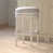 Grey Seat/White Frame