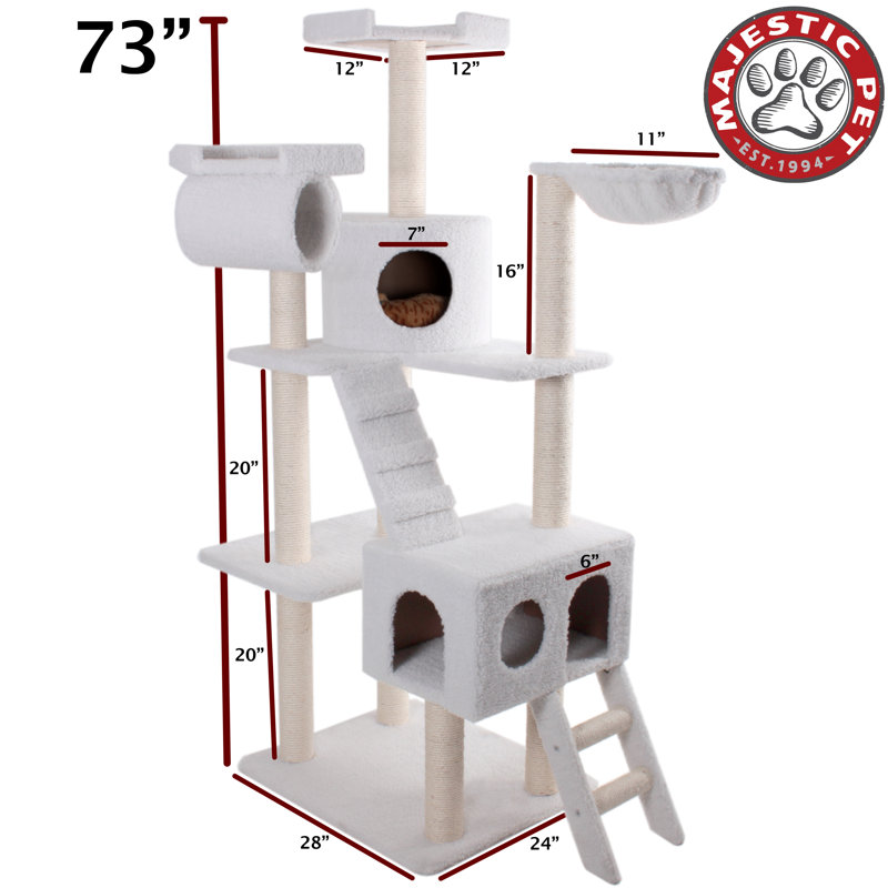 73'' H Cat Tree, Tan