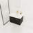 Wall-Mounted Bathroom Vanity With Sink