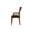 Ingrid 19.25'' H Upholstered Cherry Armchair-22354365-22557500