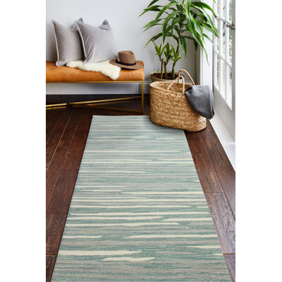 Badgett Hand Tufted Abstract Indoor Rug