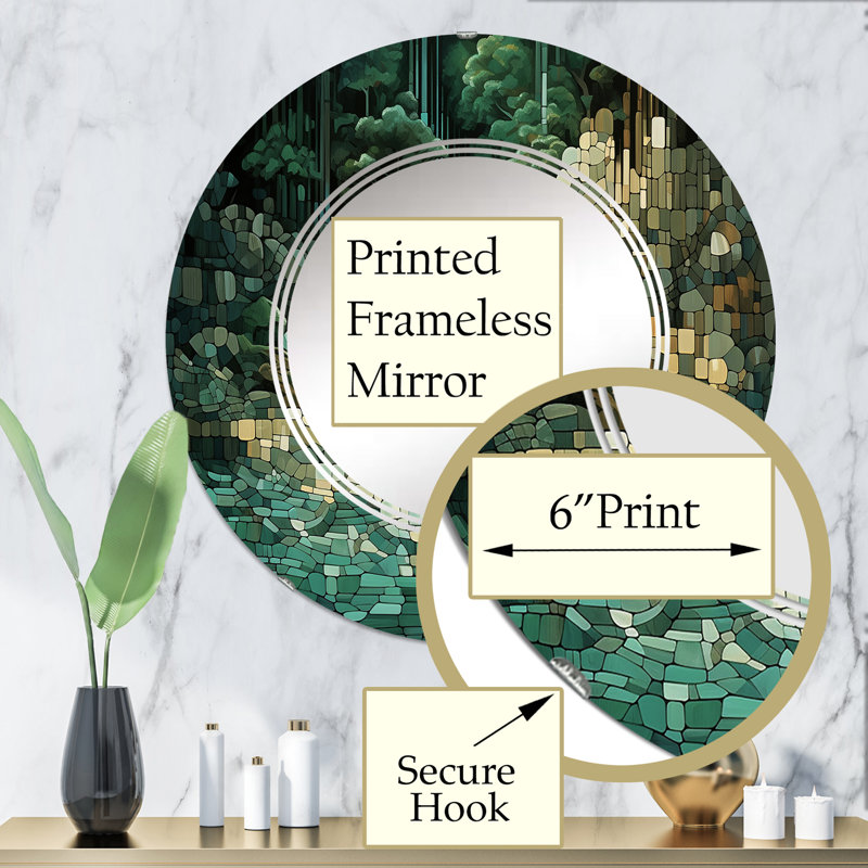 Miroir Circee, 32 po x 32 po