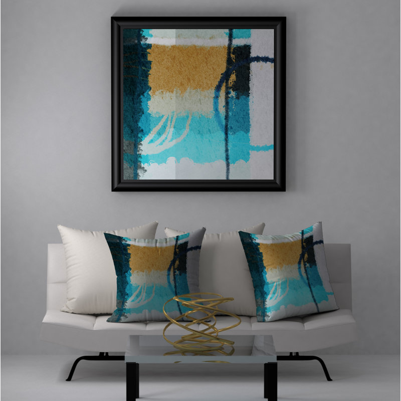 Housse de coussin carrée/insert, 18" x 18"