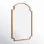 Saxton Flat Metal Mirror