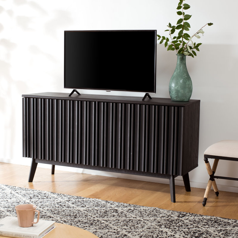 Meuble télé pour téléviseur de 60 po ou moins Helena, Noir