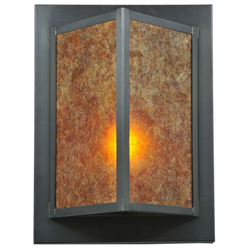 Rustic Lodge 1 - Light Flush Mounted Sconce