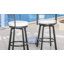 Haahris Patio Swivel Bar Stool with Cushion