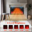 Cassella Black Electric Fireplace with 5120 BTU-1958741994