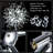 Crystal Floor Lamp - Modern Standing Lamp With 32 Firework Crystal Harnesses, 360° Adjustable Lighting, Sturdy Chrome Base, Easy Assembly