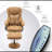 Aashka Faux Leather Swivel Recliner-966231557