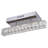 Taslitt Modern 1-Light LED Crystal Flush Mount