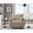 Lazareth 40 "Width Boucle Rotating Single Chair Soft And Comfortable -1262654014