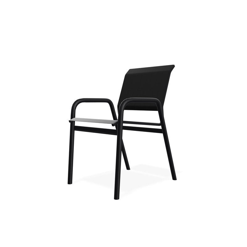 Chaise bistro Gardenella, Noir, Noir 5D Sunbrella®