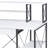 Amiel All Purpose White Finish Writing Desk-123266683