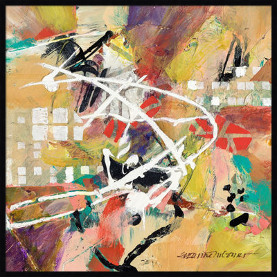 Boogie by Sutter Wood Framed Wall Art Print