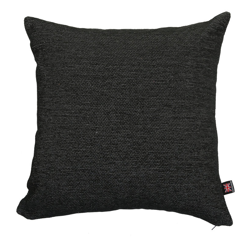 Altair Rectangular Cushion, Black, Medium