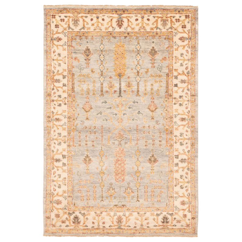 Jules Serapi Blue Rug 6'1" x 9'0"