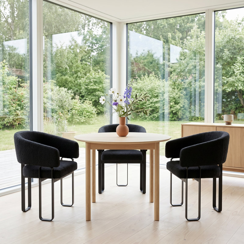 Fauteuils de salle à manger rembourrés Modern