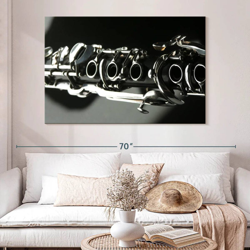 Abarca Clarinet Details, 34" H x 51" W