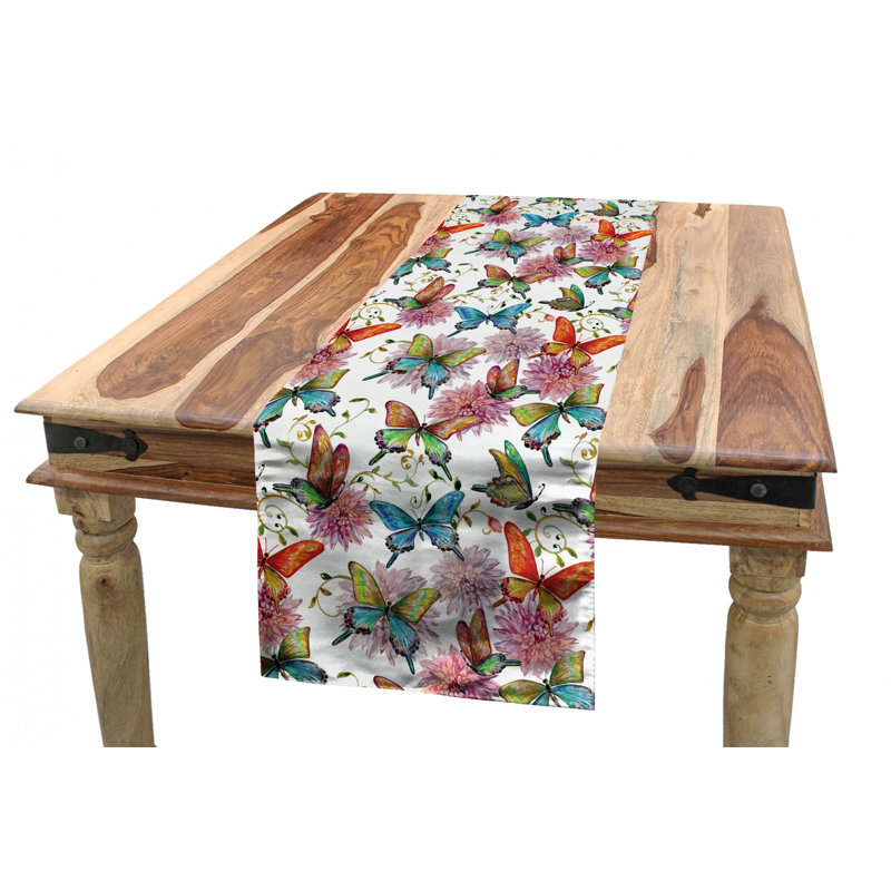 Butterfly Table Runner, 72" x 16"