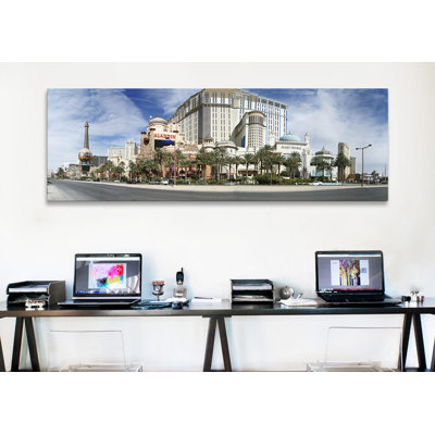«Digital Composite of the Las Vegas Strip, Las Vegas, Nevada», reproduction de photo sur toile
