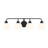 Esme 4-Light Bathroom Vanity Light in Matte Black-892368376