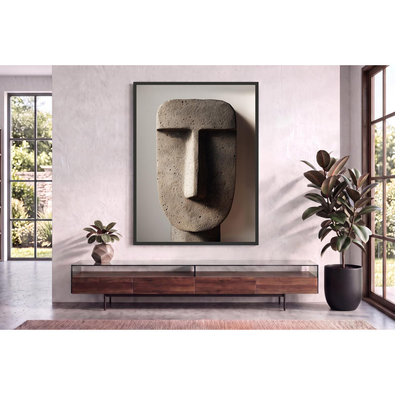 Cycladic Guardian, 40" H x 53" W